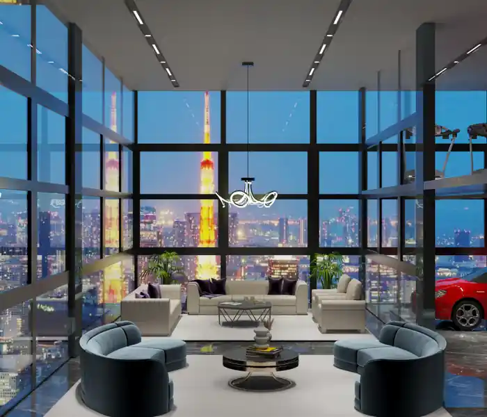 I can create 3d interior design of kitchen,bedroom,living room,bathroom