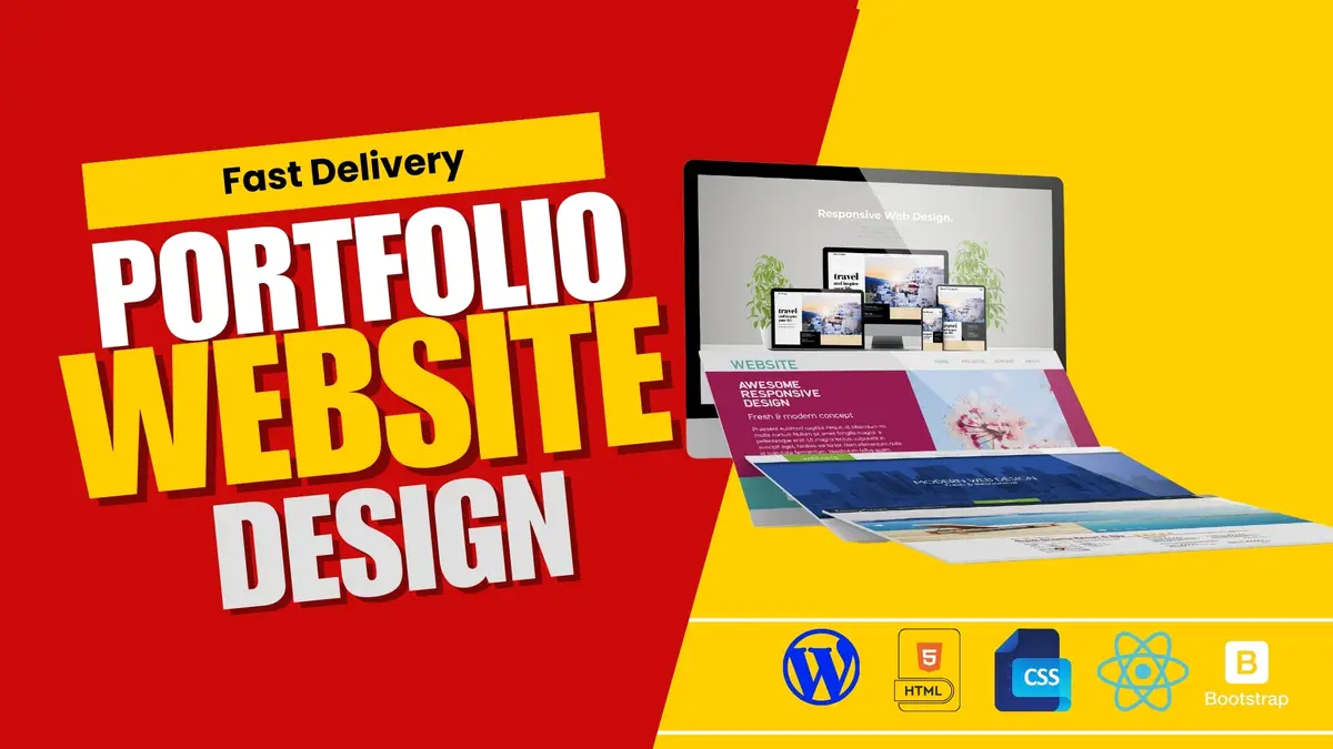 I can do wordpress portfolio or business portfolio website design