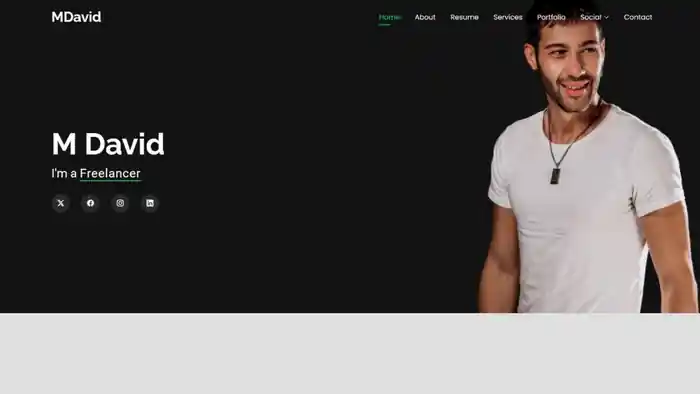 I can do wordpress portfolio or business portfolio website design