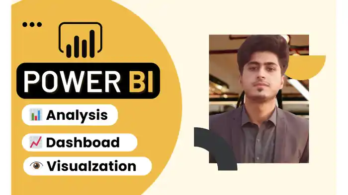 I can be your power bi expert, do data analysis & create dashboard & report