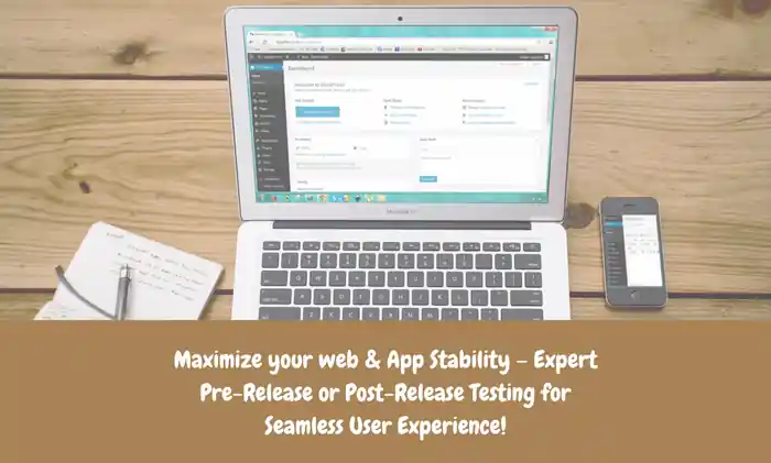 I can ensure flawless web and mobile app testing pre and post release
