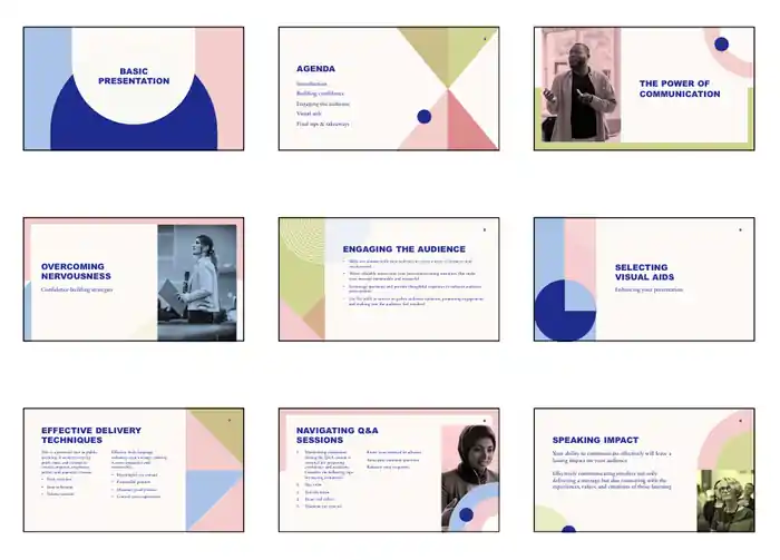 I can design powerpoint presentation slides with animation