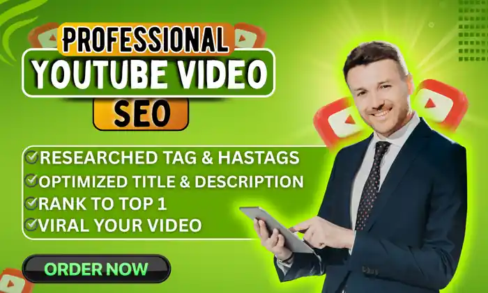 I can be your YouTube video SEO expert and Rank Manager