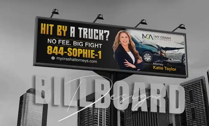 I can Professional Print-Ready Billboard, Banner, Yard Sign & Signage Design