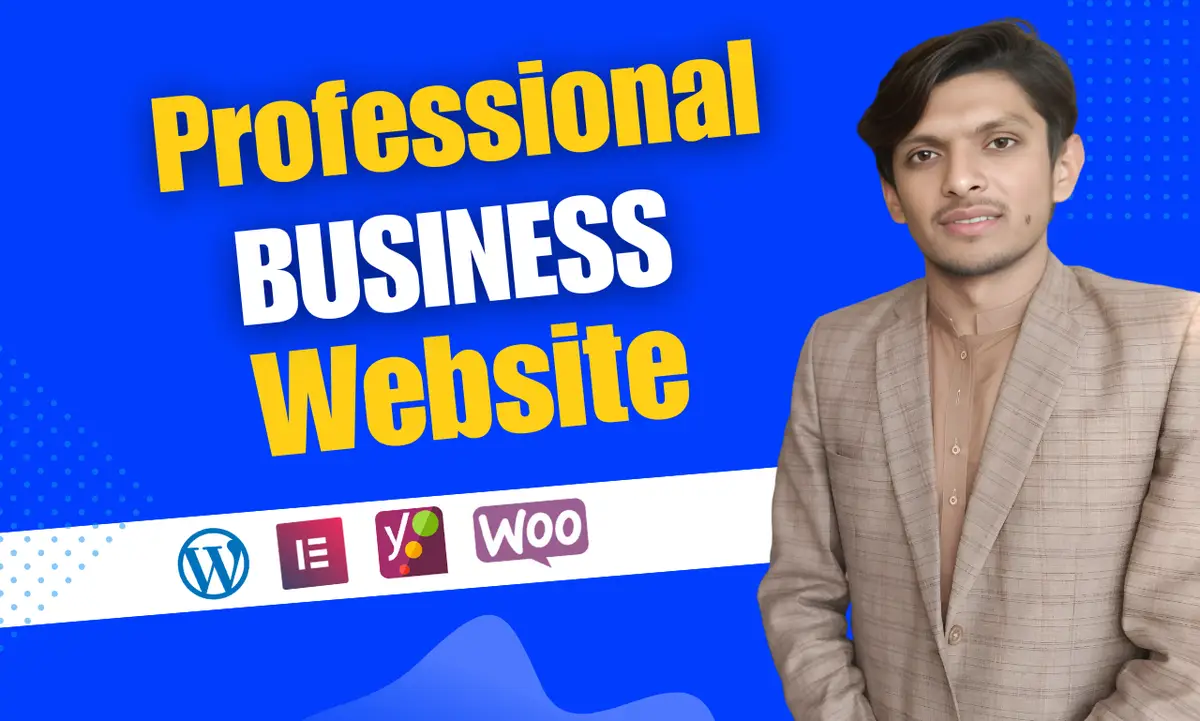 I can design a professional BUSINESS website or web design