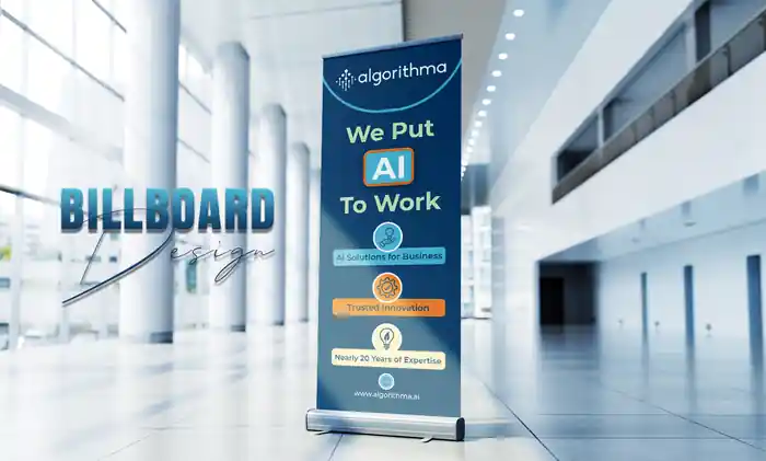I can Professional Print-Ready Billboard, Banner, Yard Sign & Signage Design