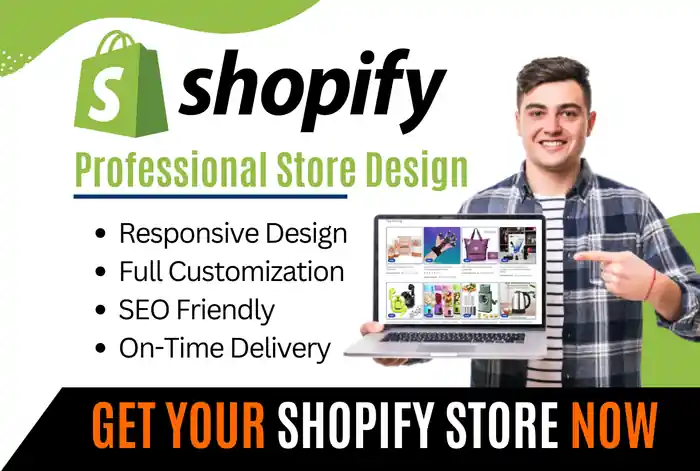 I can design and develop a professional Shopify store for your brand