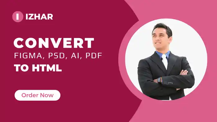 I can convert figma, psd, PDF to HTML5 responsive using bootstrap5