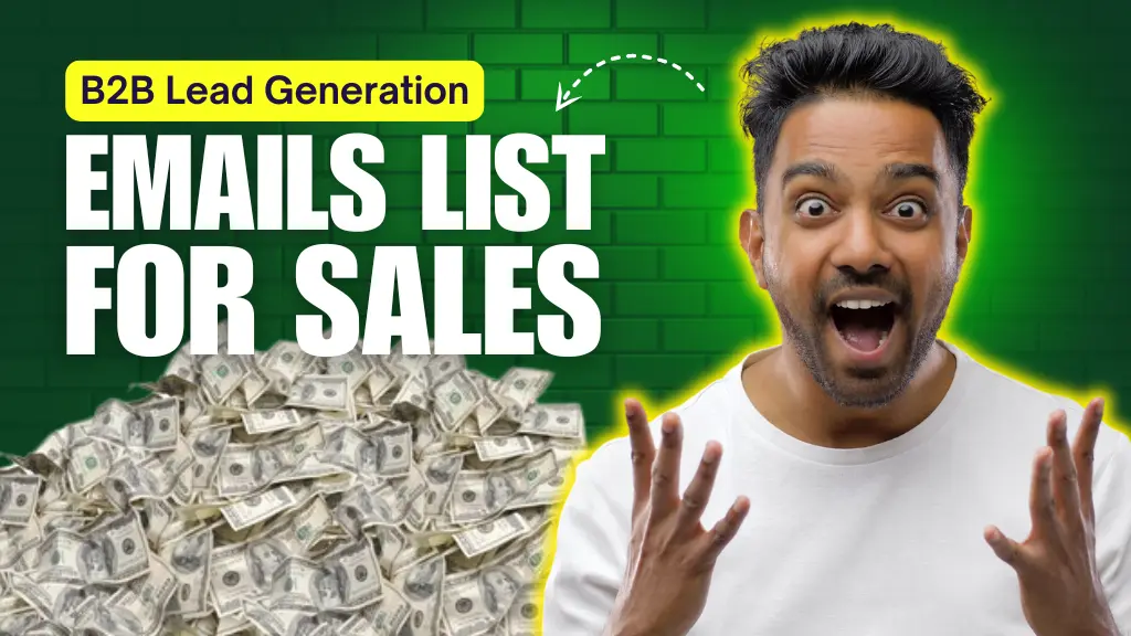 I can build a verified and vetted email list for b2b lead generation