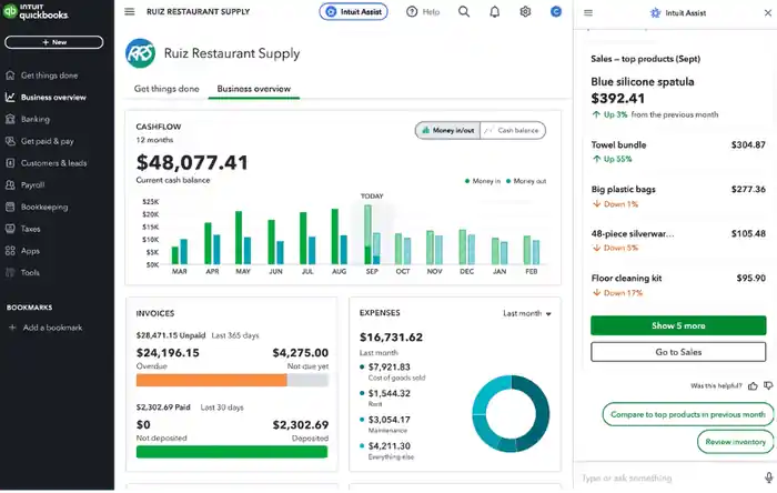 I can offer professional bookkeeping services using modern software.