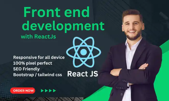I can convert Figma to React | Front End Developer | React JS