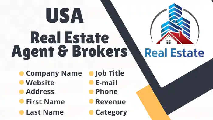 I can Deliver You USA Real Estate Agent and Broker Contact Database List