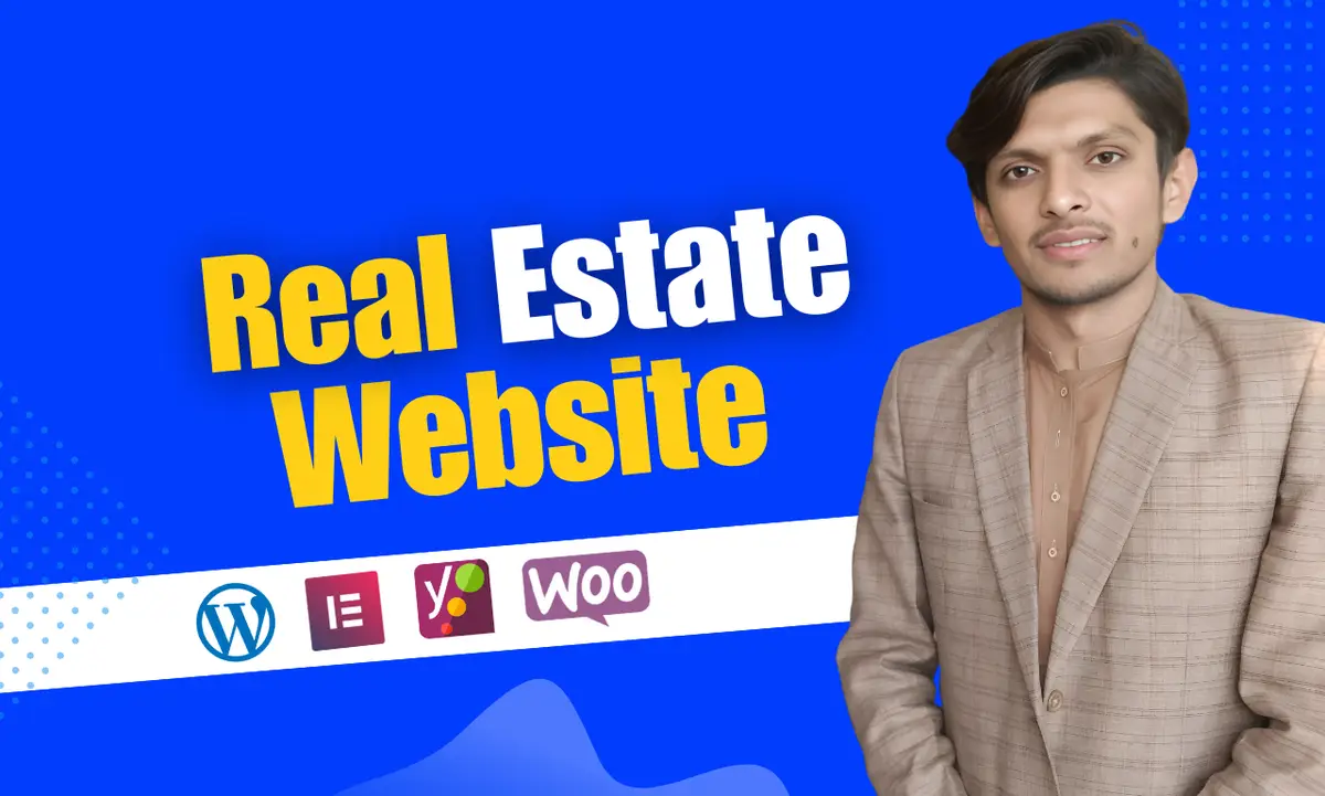 I can build professional Real Estate Business website with property listing