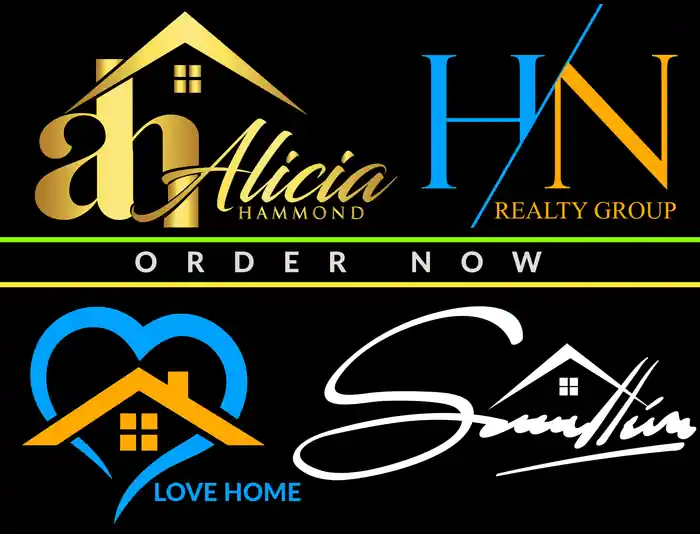 I can do realtor, real estate, real estate broker, mortgage logo for you