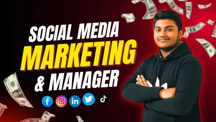 I can be your social media marketing manager and organic growth