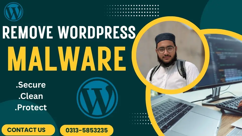 I can remove malware and secure your WordPress website"
