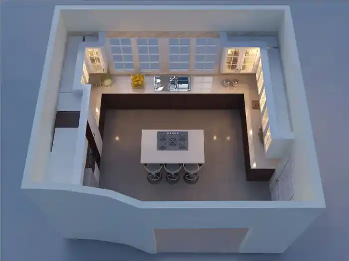I can do Joinery & Fit out design, millwork, 2D Shop drawing, 3d Render