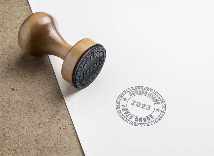 I can design a realistic stamp or seal logo professionally