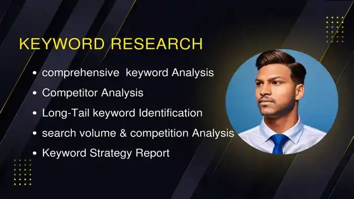 I can Advanced SEO Keyword Research & Competitor Analysis.