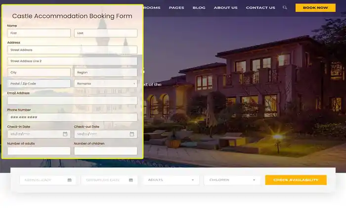 I can create a hotel booking, travel, vik booking wordpress website
