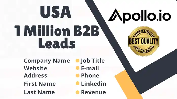 I can Deliver You 2025 Updated 1 Million USA Business Email Lists Database