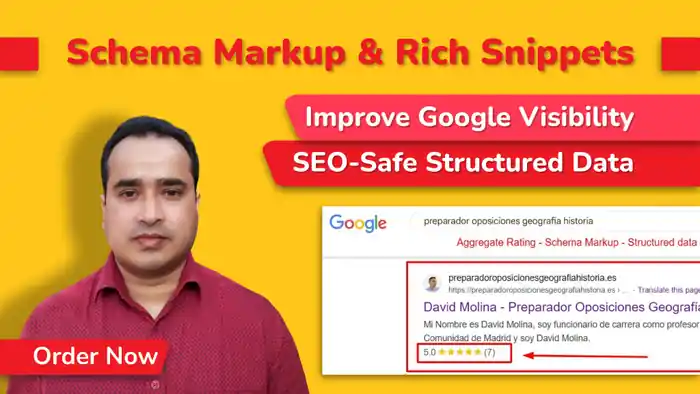 I can Add Schema Markup & Rich Snippets to Improve Google Search Results