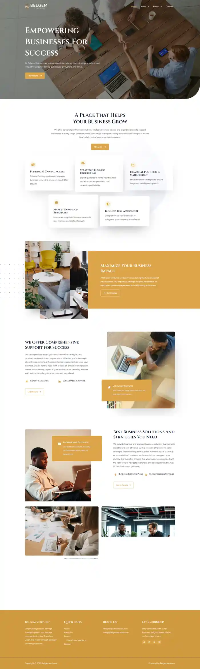 I can Build Fast loading, Responsive Business WordPress websites