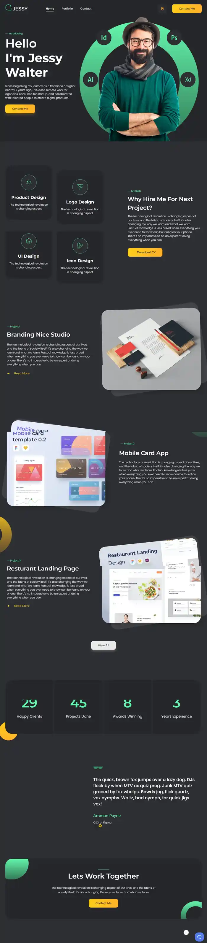 I can Professional Front-End Developer & WordPress Expert | React, Tailwind,