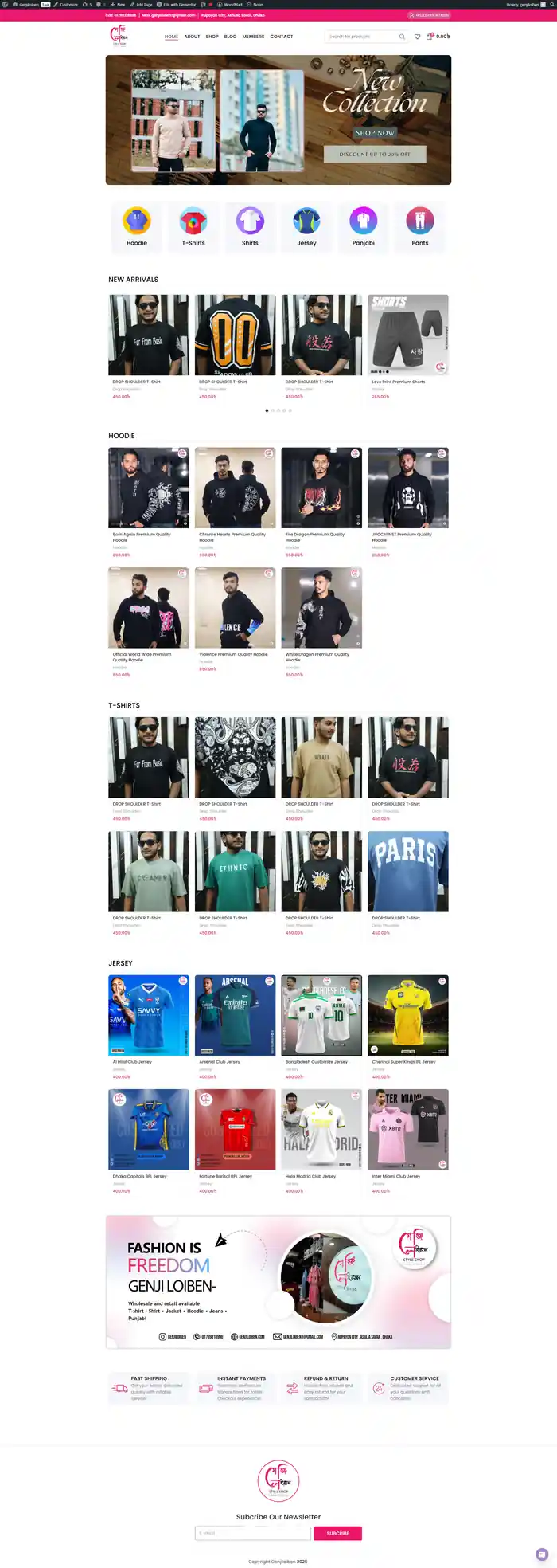 I can develop responsive ecommerce website or online store with woocommerce
