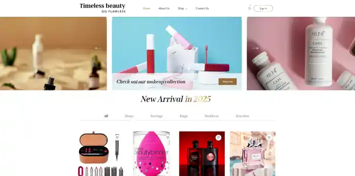 I can make Wordpress- ECommerce stores and responsive websites of any type.