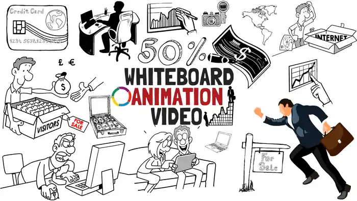 I can Create WhiteBoard Animation To Advertise Your Company