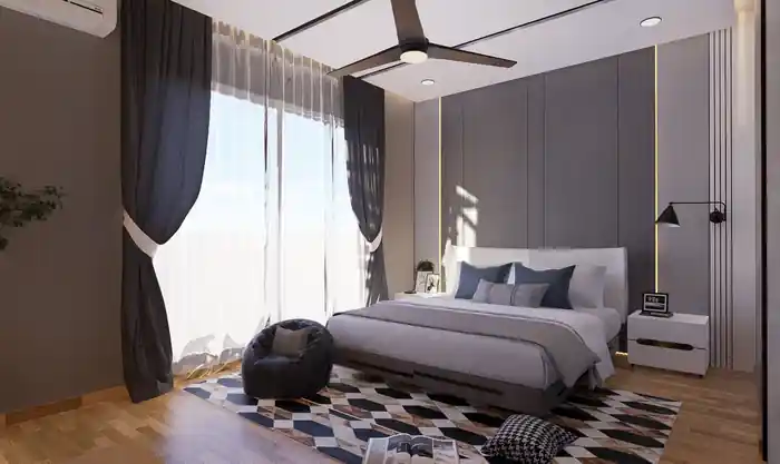 I can create interior 3d SketchUp model and make high quality renders