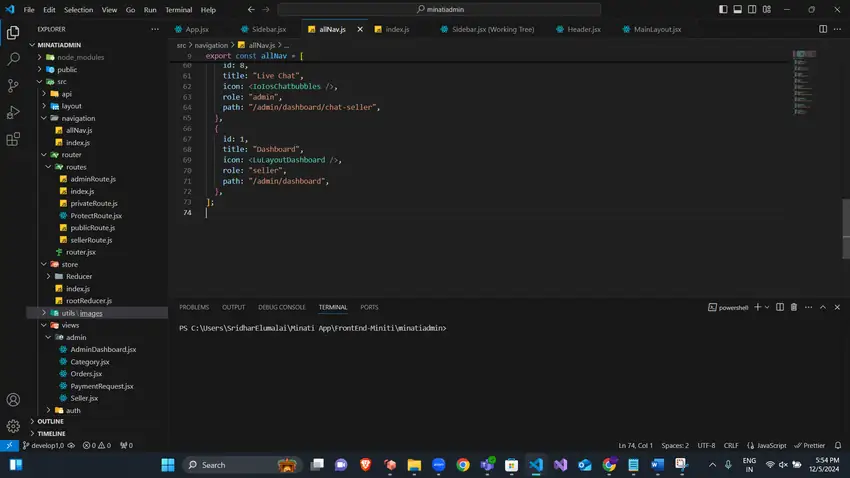 I can develop new features and fix bugs on React applications