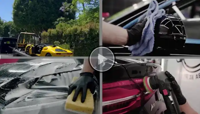 I can do auto detailing, car wash, body repair towing promo videos