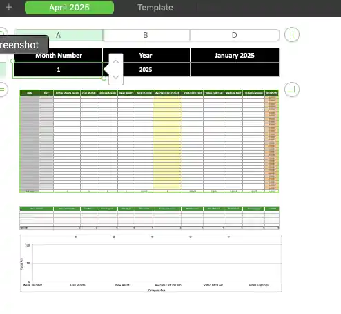 I can create, edit or input data into apple numbers and google sheet