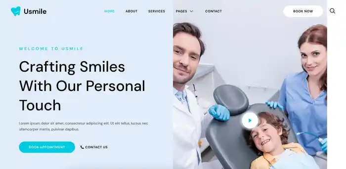 I can design a dental practices, responsive wordpress website