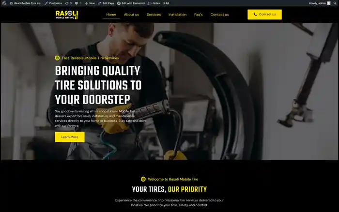 I can design and redesign your websites on wordpress with elementor pro