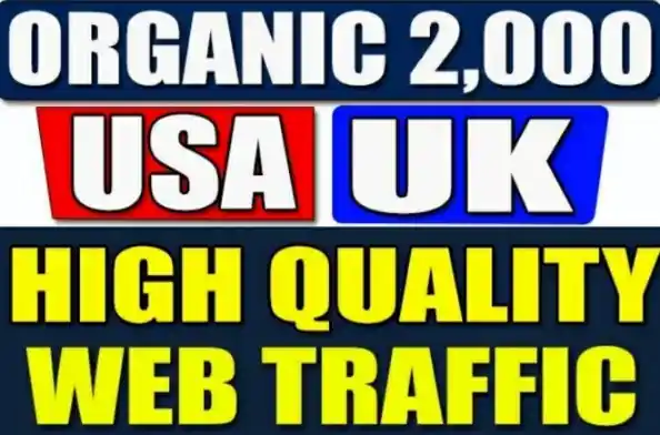I can drive Targeted Real USA and UK Website traffic with SEO