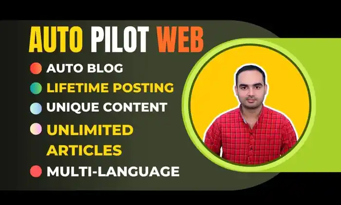 I can make automated website wordpress autoblog ai auto blogging autopilot a