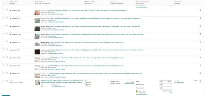 I can create amazon variation listing or fix variation issues