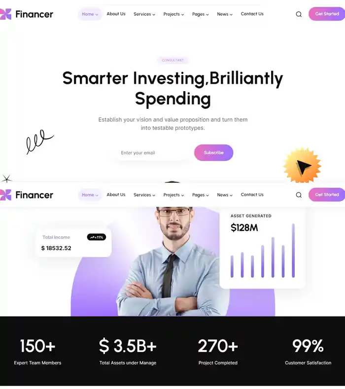 I can design clean and responsive wordpress website|