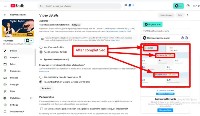 I can do Youtube video SEO for very fast ranking