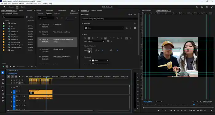 I can edit videos and add subtitles and closed captions