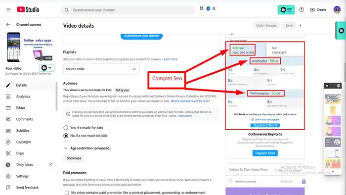 I can do Youtube video SEO for very fast ranking
