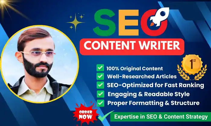 I can Write High-Quality, SEO-Optimized & Engaging Content to Boost Website