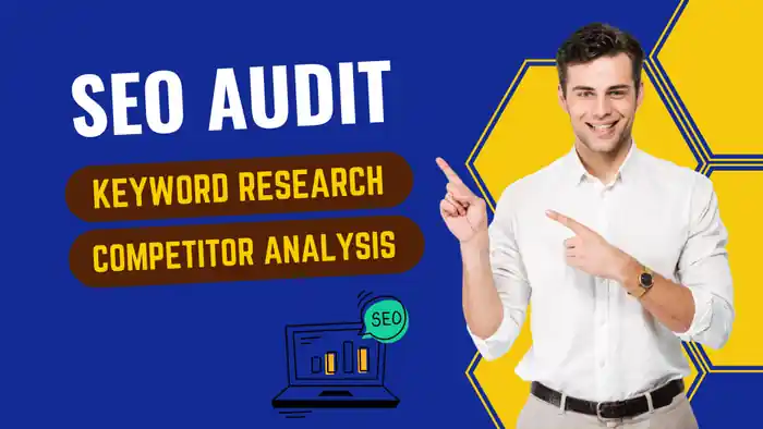 I can do Website SEO Audit| Keyword Research and Competitors Analysis