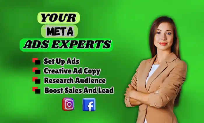I can set up and run facebook and instagram ads campaign, meta ads