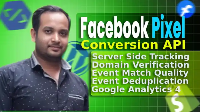 I can setup Facebook pixel conversion API, fix meta pixel, server side track