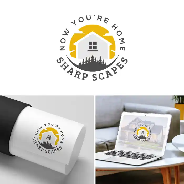 I can real estate property management construction logo design