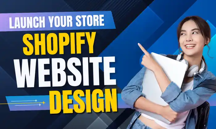 I can design or redesign Shopify Dropshipping store website
